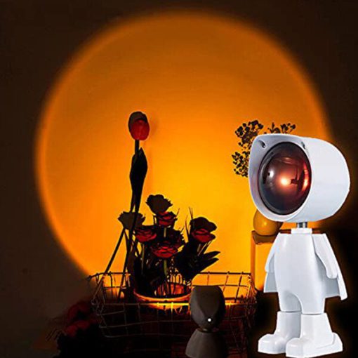 Mini Astronaut,Sunset Lights,Background Sunset,Astronaut Background,Mini Astronaut Background Sunset Lights