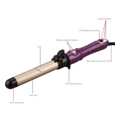 Self-Rotating Curling Iron,Rotating Curling Iron,Curling Iron