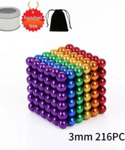 DigitDots,Multi Colored DigitDots,Magnetic Balls,Multi Colored DigitDots 216 Pcs Magnetic Balls