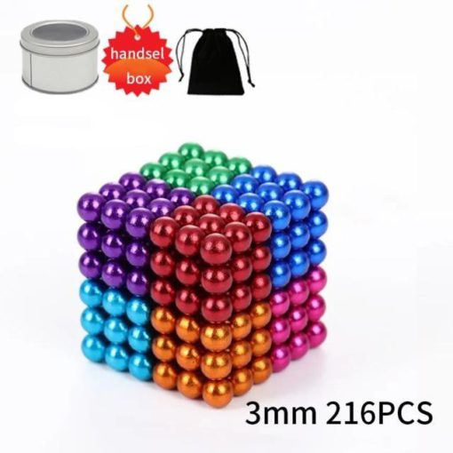 DigitDots,Multi Colored DigitDots,Magnetic Balls,Multi Colored DigitDots 216 Pcs Magnetic Balls