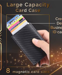 Pop-Up Wallet,RFID Ultra Slim Pop-Up Wallet