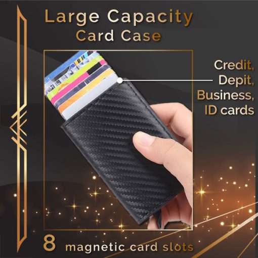 Pop-Up Wallet,RFID Ultra Slim Pop-Up Wallet