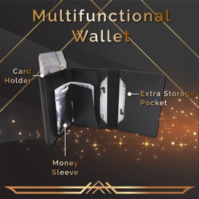 Pop-Up Wallet,RFID Ultra Slim Pop-Up Wallet