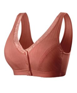 Front Button Bra