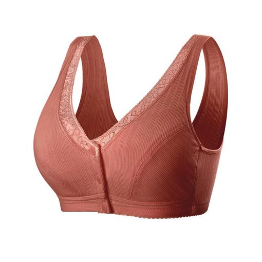 Front Button Bra