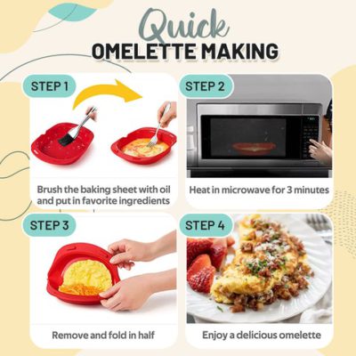 Silicone Omelette Maker,Omelette Maker