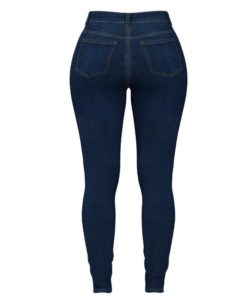 Double Breasted High Waist Skinny Jeans,High Waist Skinny Jeans,Skinny Jeans