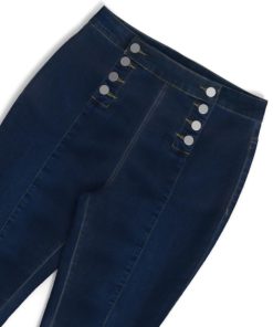 Double Breasted High Waist Skinny Jeans,High Waist Skinny Jeans,Skinny Jeans