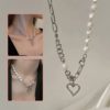 Heart Choker,Pearl-Heart,Baroque Pearl