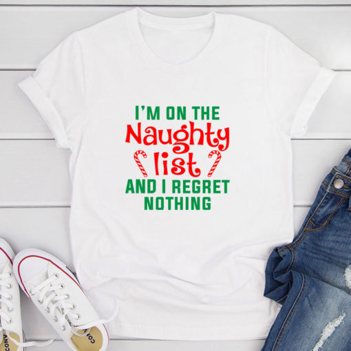 i m on the naughty list and i regret nothing