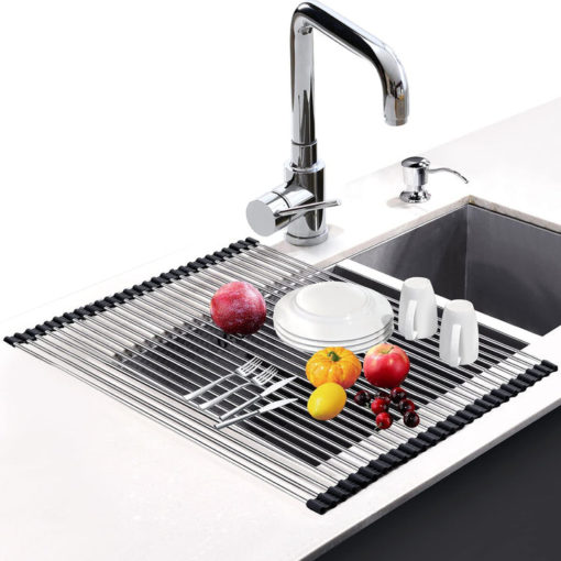 Roll Up Sink Rack