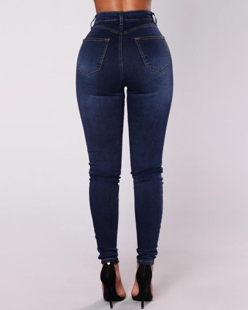 Double Breasted High Waist Skinny Jeans,High Waist Skinny Jeans,Skinny Jeans