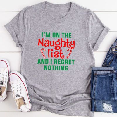 i m on the naughty list and i regret nothing