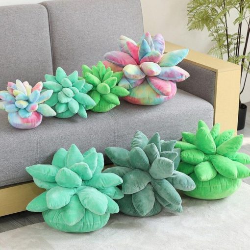 Succulent Pillow,Comforting Succulent Pillow