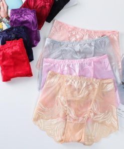 Women Embroidery Lace Panties