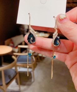 Peacock Earrings