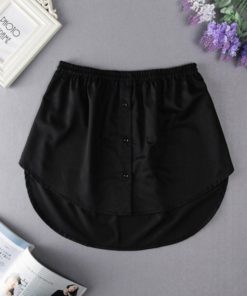 Women High Waist Fake Top Lower Sweep