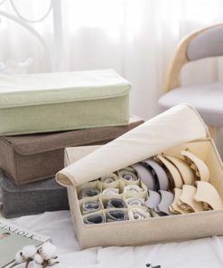 Linen Underwear Storage Box