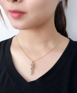 Metal Plating Love Necklace