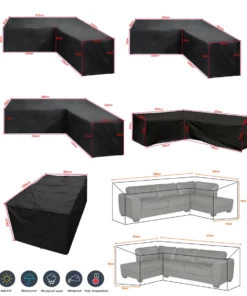 L Shape Corner Cover - Php Sofa Set