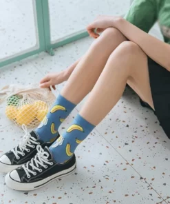 Unisex Funny Banana Socks