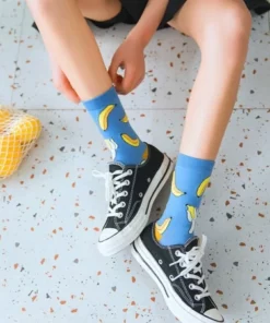 Unisex Funny Banana Socks