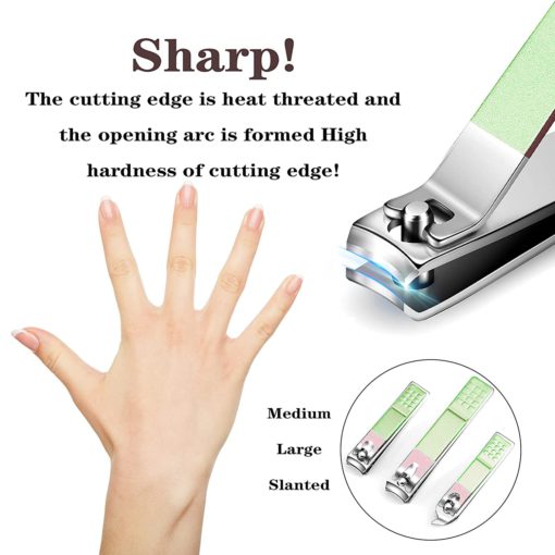 Stainless Steel Nail Clippers