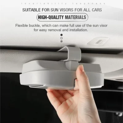 Universal Car Visor Glasses Case