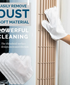 Fish Scale Cleaning Duster Gloves