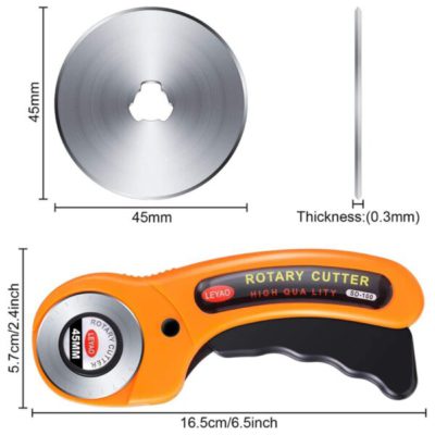 Rotary Cutter with Blades