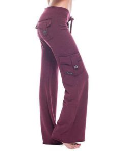 Stretchy Soft Pocket Bamboo Yoga Pants