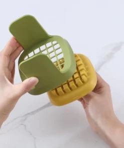 Mini kitchen hand press vegetable cutter