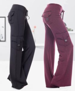 Stretchy Soft Pocket Bamboo Yoga Pants