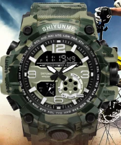 Joefox Camouflage Military Digital-Watch