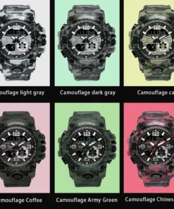 Joefox Camouflage Military Digital-Watch