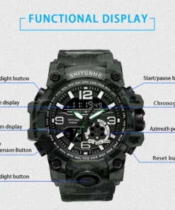 Joefox Camouflage Military Digital-Watch