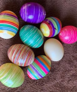 DIY Easter Egg Paint Art Board