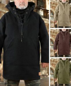 Men’s Outdoor Wool Anorak Jacket