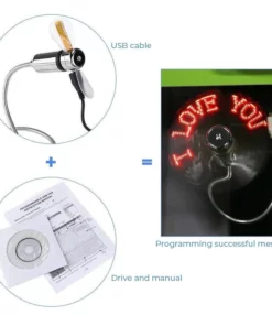 Flexible USB Fan