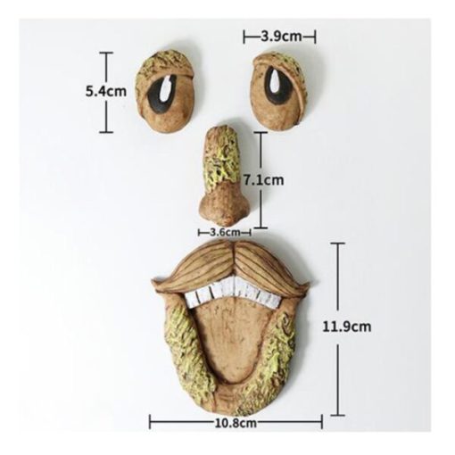 Old Man Tree Face Decoration