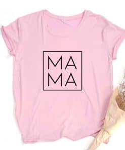 Mama Svg Print Women Summer T-shirt