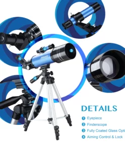 Telescope Lan Astronomical Monocular With Tripod