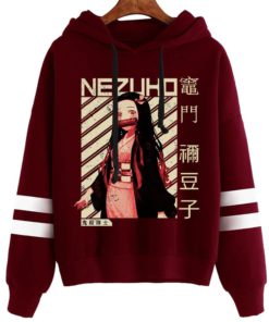 Anime Nezuko Demon Slayer Eyes Hoodie