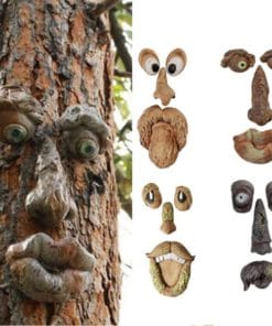 Old Man Tree Face Decoration