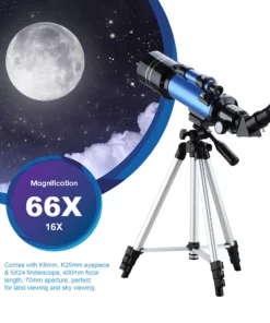 Telescope Lan Astronomical Monocular With Tripod