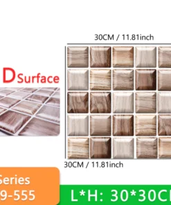 3D Peel and Stick Wall Tiles