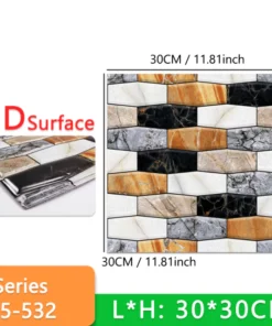 3D Peel and Stick Wall Tiles