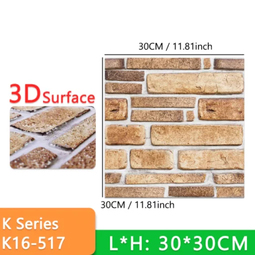 3D Peel and Stick Wall Tiles