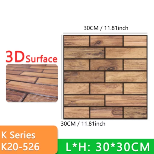 3D Peel and Stick Wall Tiles