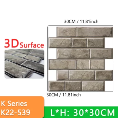 3D Peel and Stick Wall Tiles